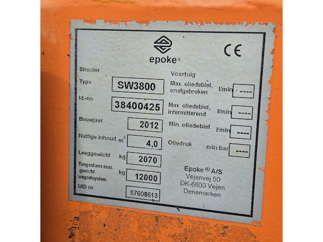 Zoutstrooier, schuitemaker, epoke sw3800, cd-orm-4158, 2012 - afbeelding 3 van  12