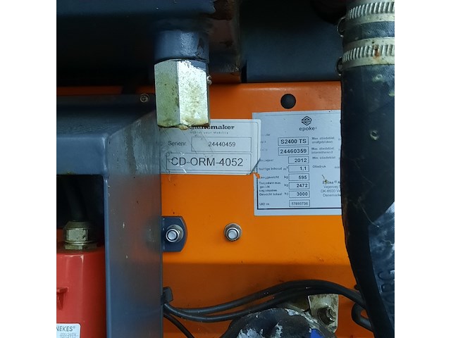 Zoutstrooier, schuitemaker, s2400 ts, cd-orm-4052, 2012 - afbeelding 13 van  13