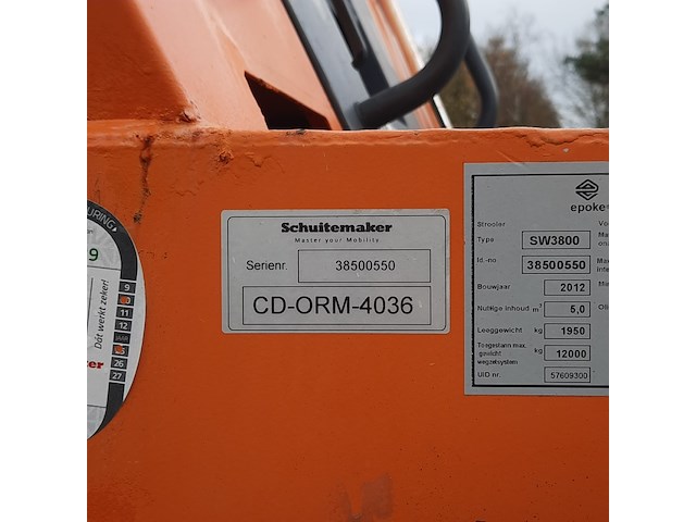 Zoutstrooier, schuitemaker, sw3800, cd-orm-4036, 2012 - afbeelding 13 van  18