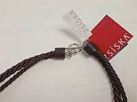 Zsiske dames collier - thaise designer jewellery - afbeelding 3 van  3