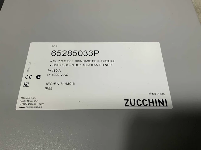 Zucchini stroom aftakkingskast 160a (3x) - afbeelding 6 van  6