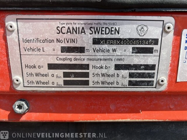 Zuig perscombinatie - kolkenzuiger scania, r164 met hellmers wittstock opbouw, bouwjaar 2004 - afbeelding 8 van  27