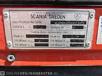 Zuig perscombinatie - kolkenzuiger scania, r164 met hellmers wittstock opbouw, bouwjaar 2004 - afbeelding 8 van  27