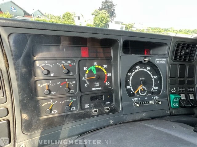 Zuig perscombinatie - kolkenzuiger scania, r164 met hellmers wittstock opbouw, bouwjaar 2004 - afbeelding 10 van  27