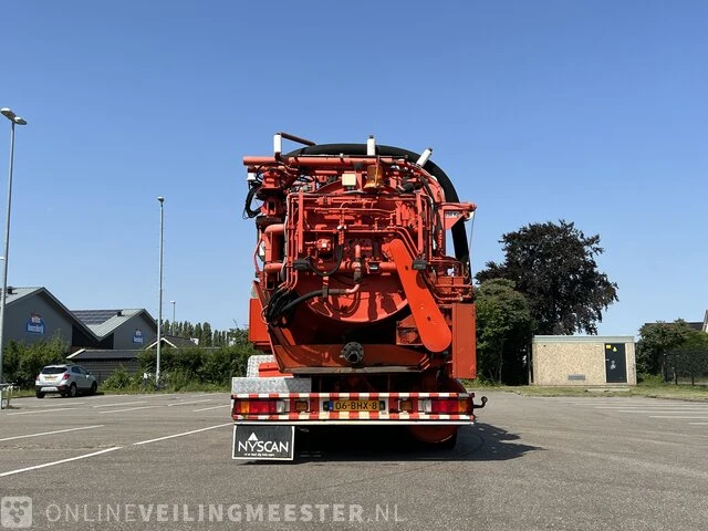 Zuig perscombinatie - kolkenzuiger scania, r164 met hellmers wittstock opbouw, bouwjaar 2004 - afbeelding 22 van  27