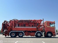 Zuig perscombinatie - kolkenzuiger scania, r164 met hellmers wittstock opbouw, bouwjaar 2004 - afbeelding 24 van  27