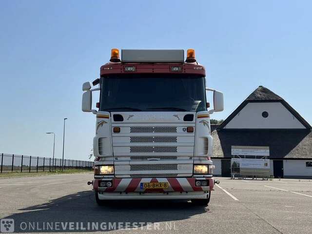 Zuig perscombinatie - kolkenzuiger scania, r164 met hellmers wittstock opbouw, bouwjaar 2004 - afbeelding 26 van  27