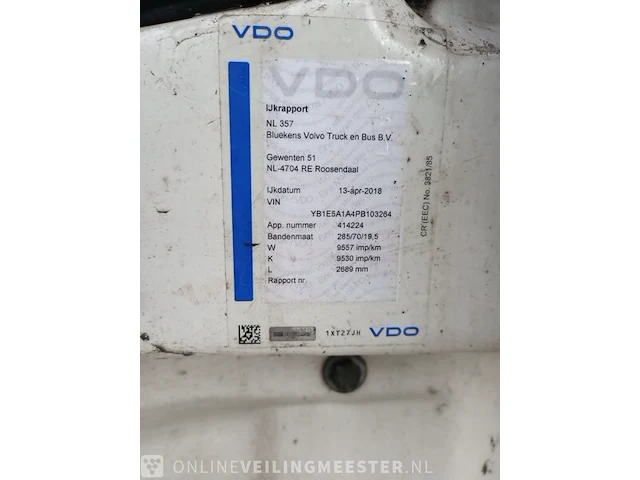 Zuig perscombinaties - kolkenzuiger volvo, volvo fl614, bouwjaar 1993 - afbeelding 11 van  30