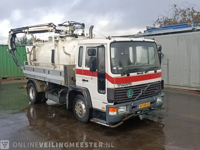 Zuig perscombinaties - kolkenzuiger volvo, volvo fl614, bouwjaar 1993 - afbeelding 1 van  30