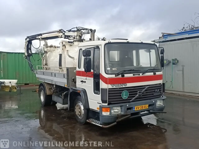 Zuig perscombinaties - kolkenzuiger volvo, volvo fl614, bouwjaar 1993 - afbeelding 23 van  30