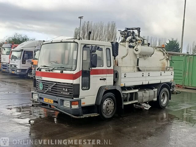 Zuig perscombinaties - kolkenzuiger volvo, volvo fl614, bouwjaar 1993 - afbeelding 27 van  30