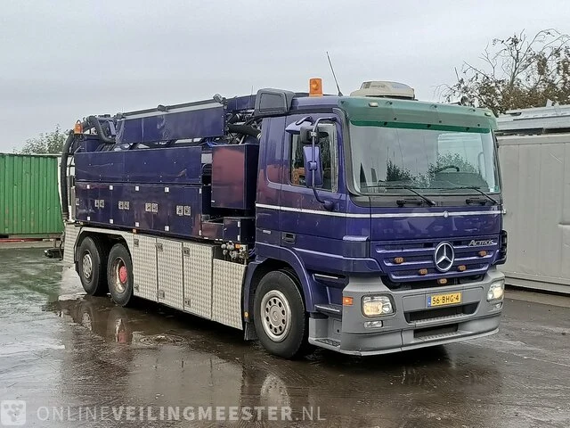 Zuig perscombinaties mercedes-benz, 2005 mercedes benz actros 2544l 6x2, bouwjaar 2005 - afbeelding 1 van  50