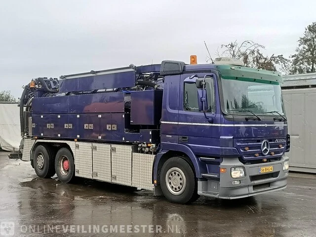 Zuig perscombinaties mercedes-benz, 2005 mercedes benz actros 2544l 6x2, bouwjaar 2005 - afbeelding 12 van  50