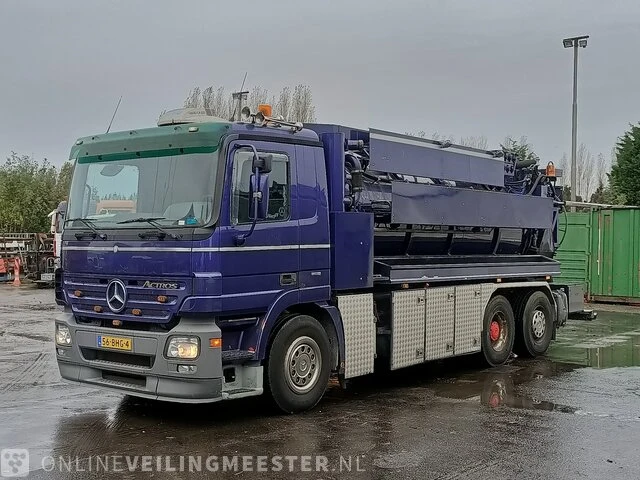 Zuig perscombinaties mercedes-benz, 2005 mercedes benz actros 2544l 6x2, bouwjaar 2005 - afbeelding 23 van  50
