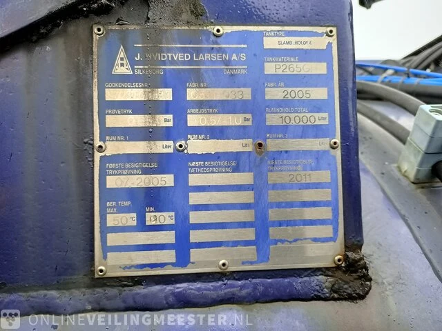 Zuig perscombinaties mercedes-benz, 2005 mercedes benz actros 2544l 6x2, bouwjaar 2005 - afbeelding 42 van  50