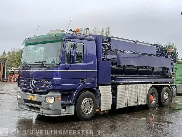 Zuig perscombinaties mercedes-benz, 2005 mercedes benz actros 2544l 6x2, bouwjaar 2005 - afbeelding 34 van  50
