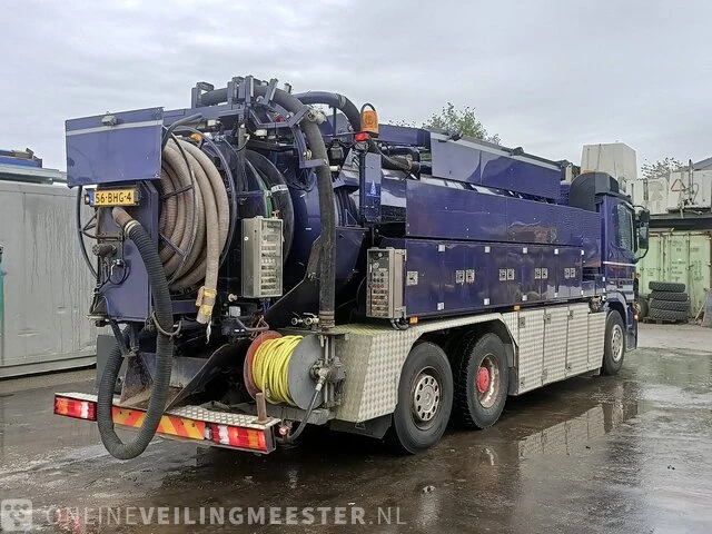 Zuig perscombinaties mercedes-benz, 2005 mercedes benz actros 2544l 6x2, bouwjaar 2005 - afbeelding 48 van  50
