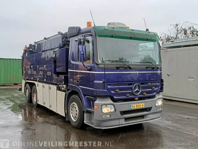 Zuig perscombinaties mercedes-benz, 2005 mercedes benz actros 2544l 6x2, bouwjaar 2005 - afbeelding 50 van  50