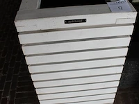 Zuilbloembak hillhout type elan excellent 110. afmeting 40 x 40 x 100 cm. - afbeelding 2 van  4