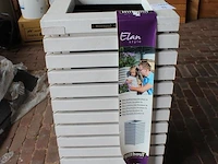 Zuilbloembak hillhout type elan excellent 78. afmeting 40 x 40 x 70 cm. - afbeelding 2 van  3