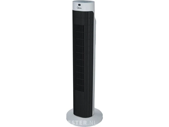Zuilventilator canberra 24x76 cm met timerfunctie wit/zwart - afbeelding 1 van  1