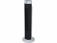Zuilventilator canberra 24x76 cm met timerfunctie wit/zwart - afbeelding 1 van  1
