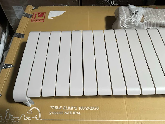 Zuiver - garden bench vondel 175x45 clay - tuinbank (2x) - afbeelding 15 van  24