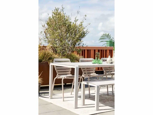 Zuiver - garden bench vondel 175x45 clay - tuinbank (2x) - afbeelding 12 van  24