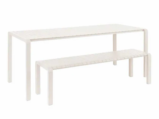 Zuiver - garden bench vondel 175x45 clay - tuinbank (2x) - afbeelding 24 van  24