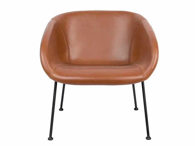 Zuiver - lounge chair feston brown - fauteuil (2x) - afbeelding 2 van  6