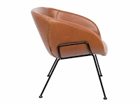 Zuiver - lounge chair feston brown - fauteuil (2x) - afbeelding 3 van  6
