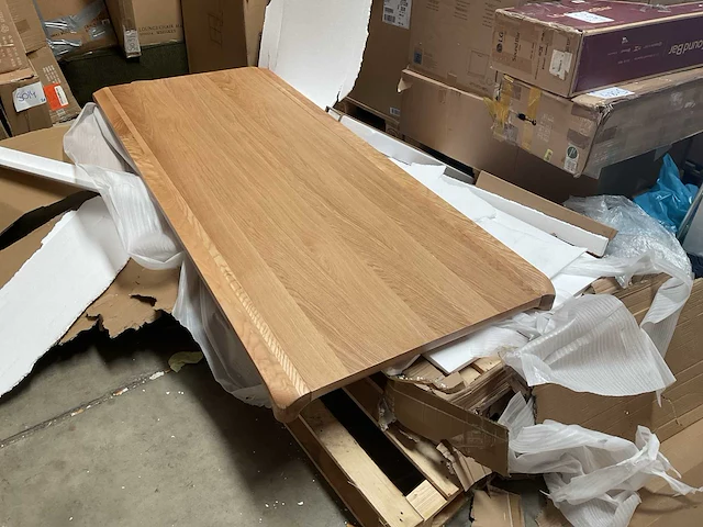 Zuiver - table storm 220x90 natural - eetkamertafel - afbeelding 3 van  17