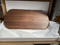 Zuiver - table twist oval walnut - eetkamertafel - afbeelding 7 van  18