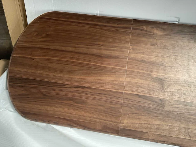 Zuiver - table twist oval walnut - eetkamertafel - afbeelding 8 van  18