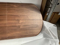 Zuiver - table twist oval walnut - eetkamertafel - afbeelding 9 van  18