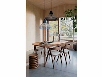 Zuiver - table twist oval walnut - eetkamertafel - afbeelding 14 van  18