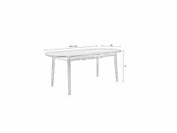 Zuiver - table twist oval walnut - eetkamertafel - afbeelding 15 van  18