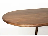 Zuiver - table twist oval walnut - eetkamertafel - afbeelding 17 van  18