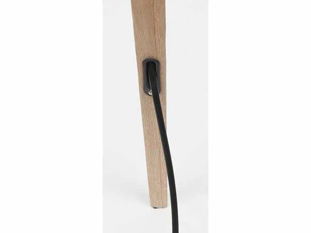 Zuiver - tripod wood - vloerlampen zwart - afbeelding 4 van  6