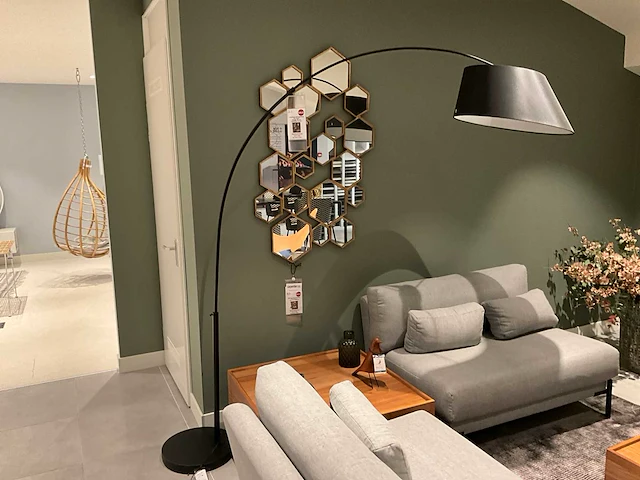 Zuiver arc vloerlamp - afbeelding 1 van  2