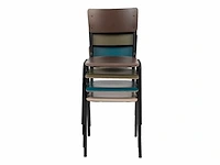 Zuiver back to school matte eetkamerstoel (4x) - afbeelding 3 van  7