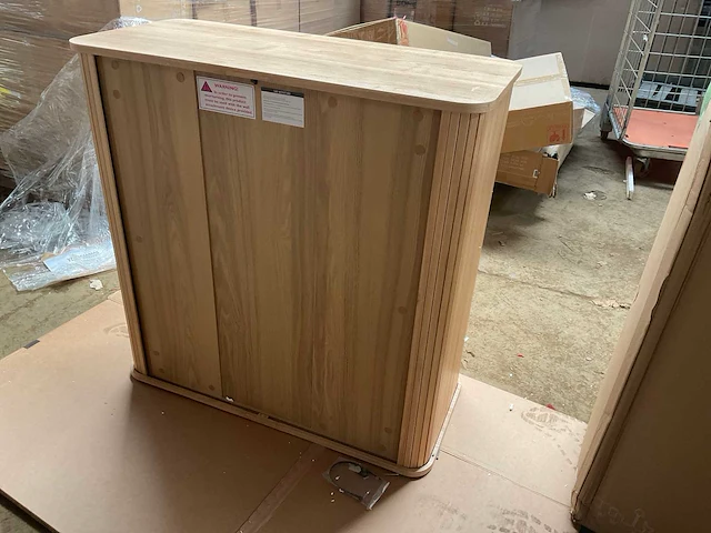 Zuiver barbier cabinet natural opbergkast - afbeelding 7 van  20