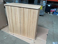 Zuiver barbier cabinet natural opbergkast - afbeelding 8 van  20