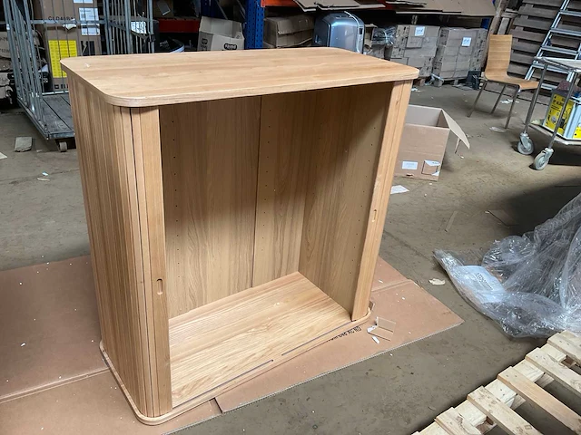 Zuiver barbier cabinet natural opbergkast - afbeelding 9 van  20