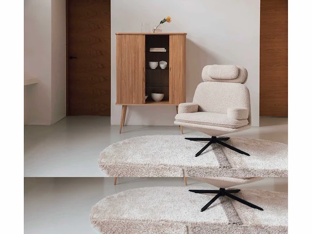 Zuiver barbier cabinet natural opbergkast - afbeelding 12 van  20