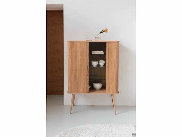 Zuiver barbier cabinet natural opbergkast - afbeelding 17 van  20