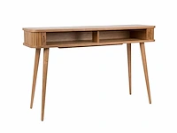 Zuiver barbier console tafel naturel bijzettafel - afbeelding 1 van  11