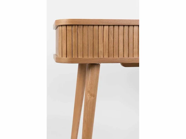 Zuiver barbier console tafel naturel bijzettafel - afbeelding 8 van  11