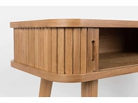 Zuiver barbier console tafel naturel bijzettafel - afbeelding 9 van  11