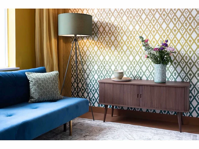 Zuiver barbier walnoot dressoir - afbeelding 8 van  11